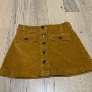 Crewcuts Corduroy Tan Skirt Casual